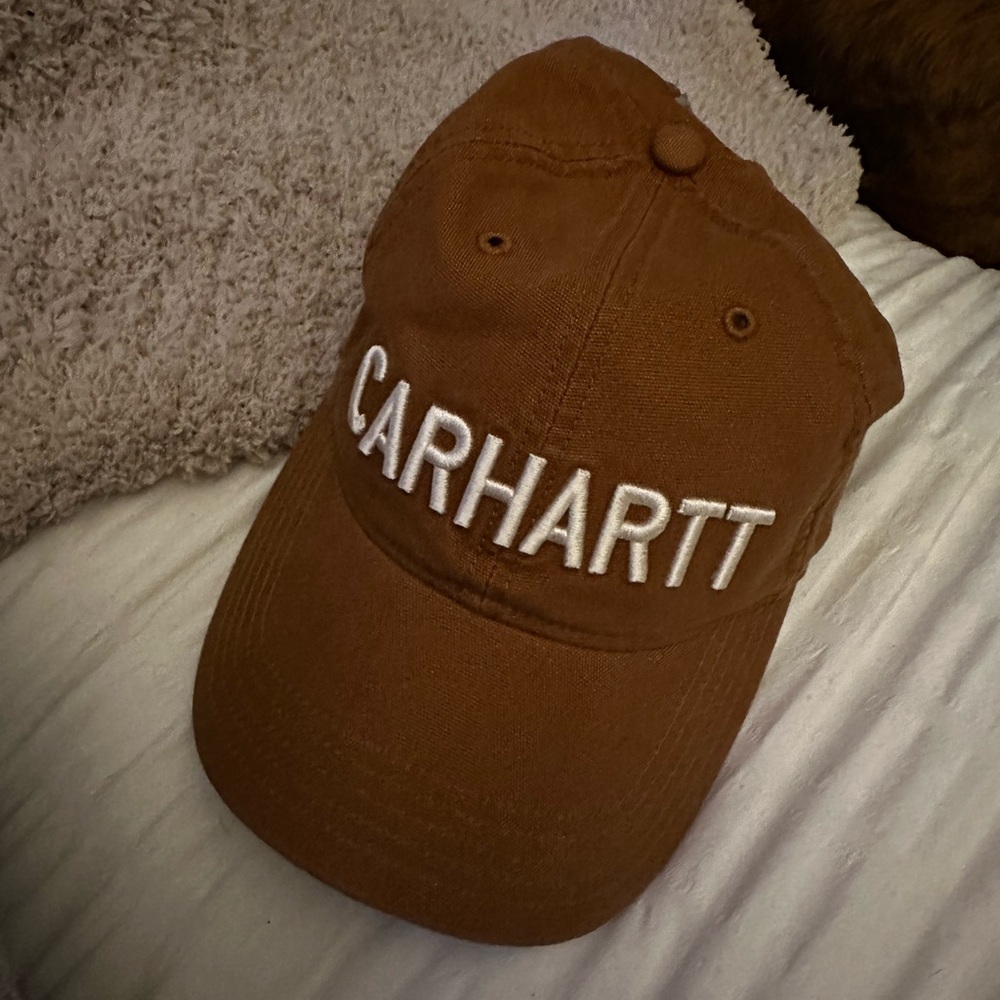 Carhartt mustard adjustable hat